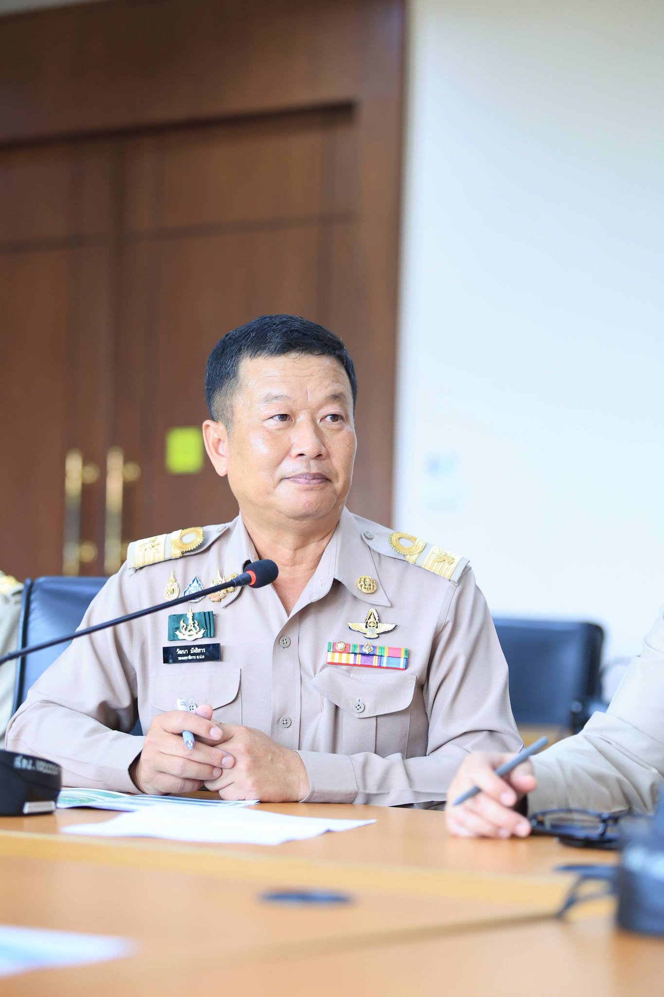 title - คณะผู้บริหาร ส.ป.ก. แสดงความยินดี เนื่องในโอกาส ปลัดกระทรวงเกษตรและสหกรณ์ เข้ารับตำแหน่งใหม่